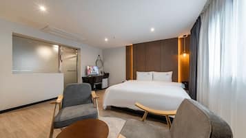 Dobbeltrom – deluxe, byutsikt