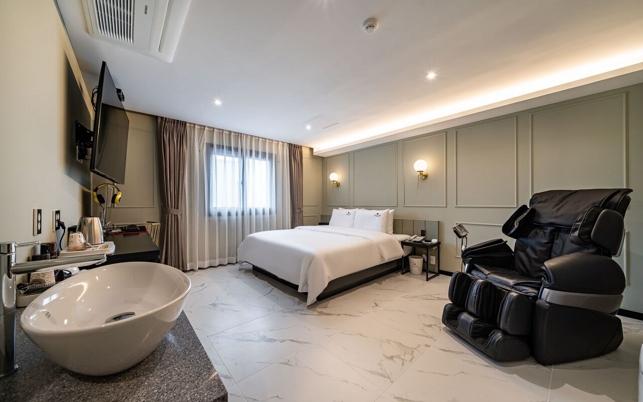 Dobbeltrom – business, ikke-røyk, byutsikt