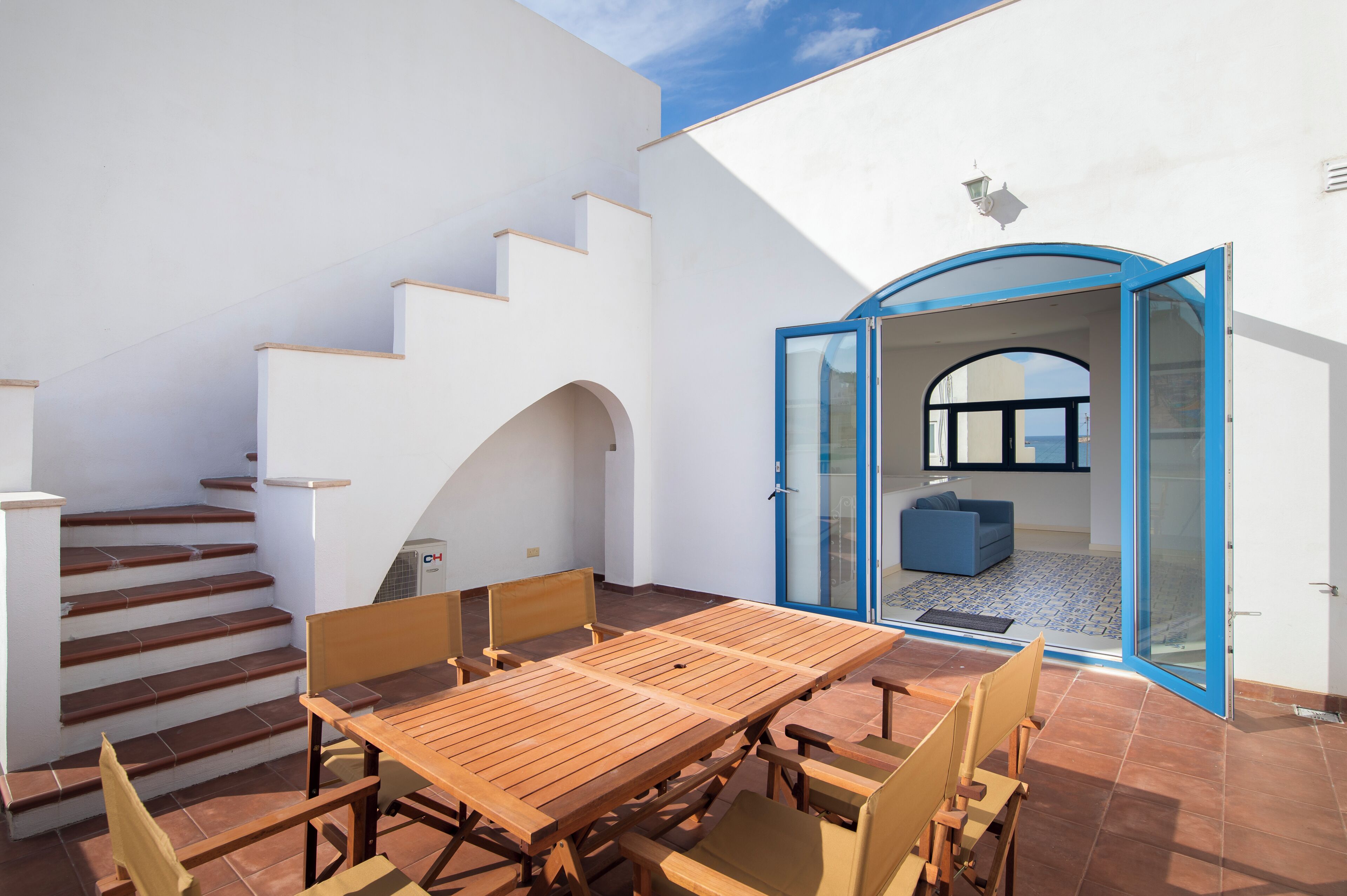 Leilighet, sjøutsikt | Utendørsservering