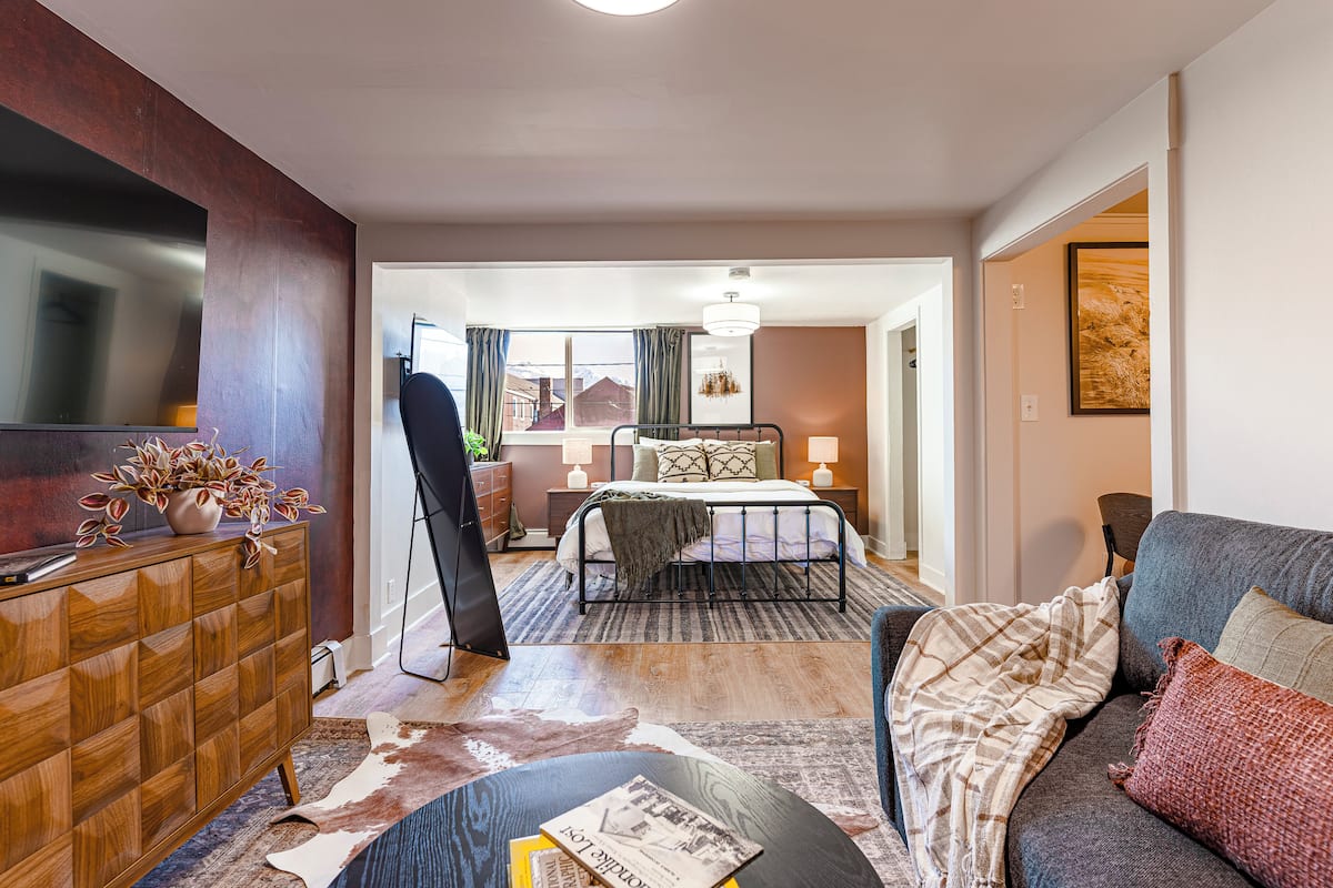 Departamento superior, vista a la montaña