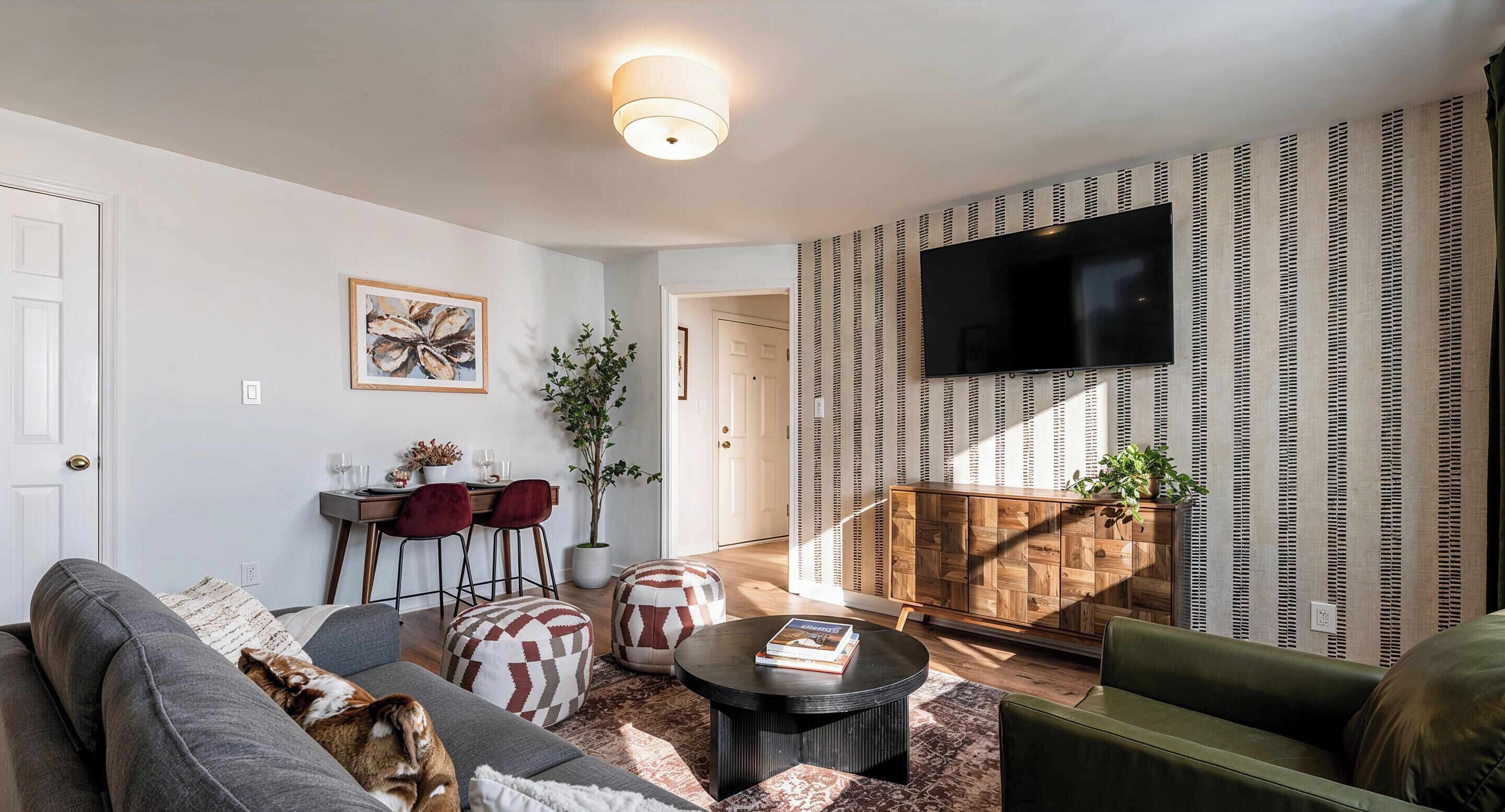 Departamento panorámico | Área de sala de estar