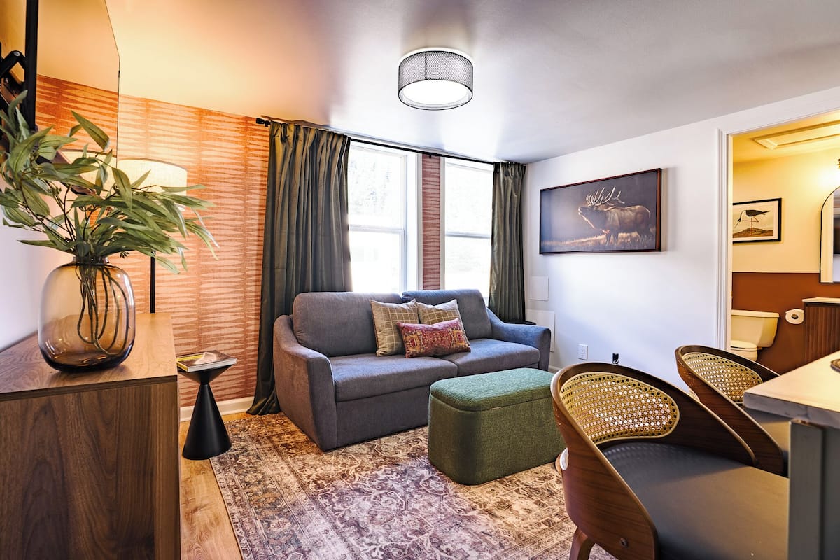 Departamento Deluxe | Área de sala de estar