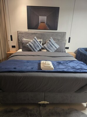 1 Schlafzimmer, Bügeleisen/Bügelbrett, WLAN, Bettwäsche