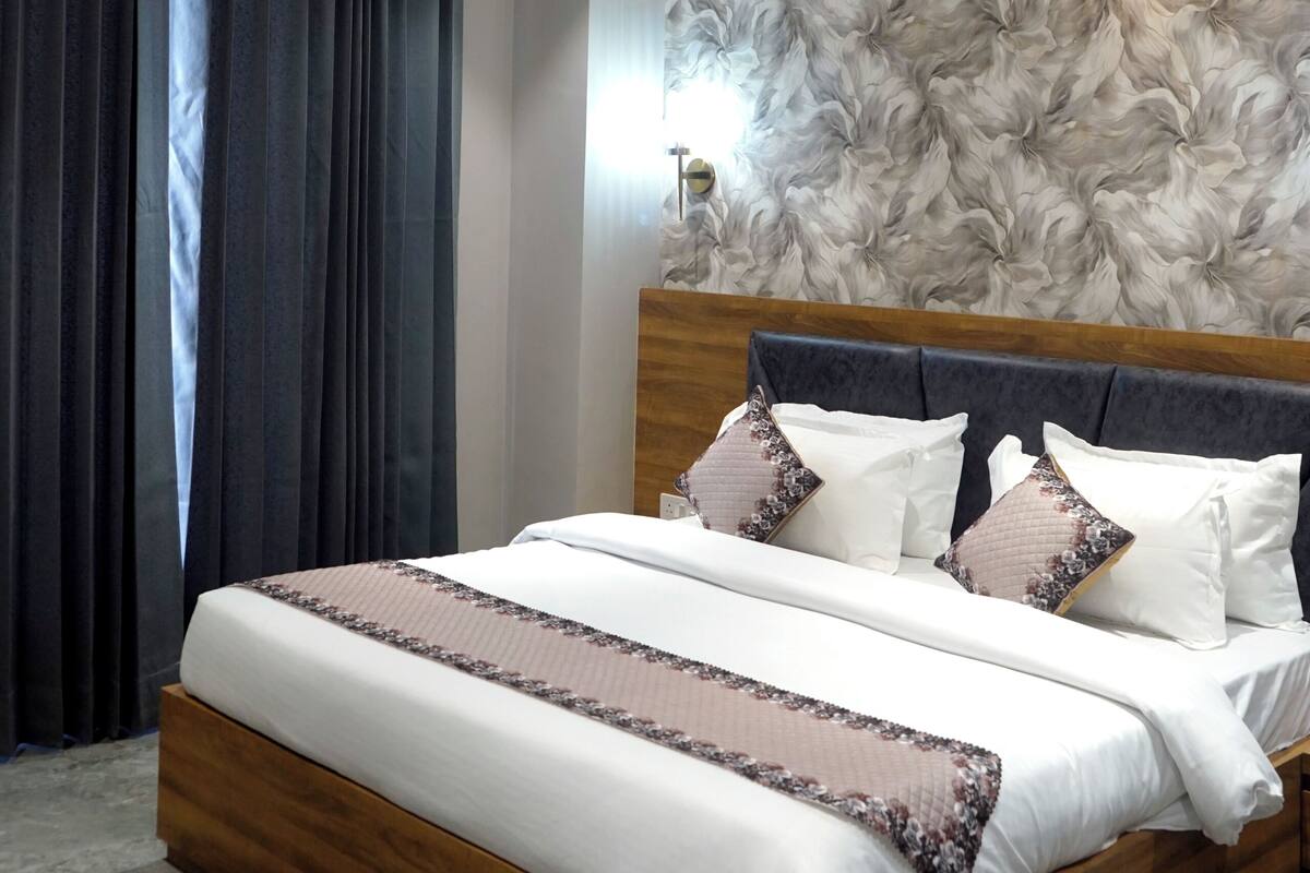 Quarto casal superior, vista para a cidade