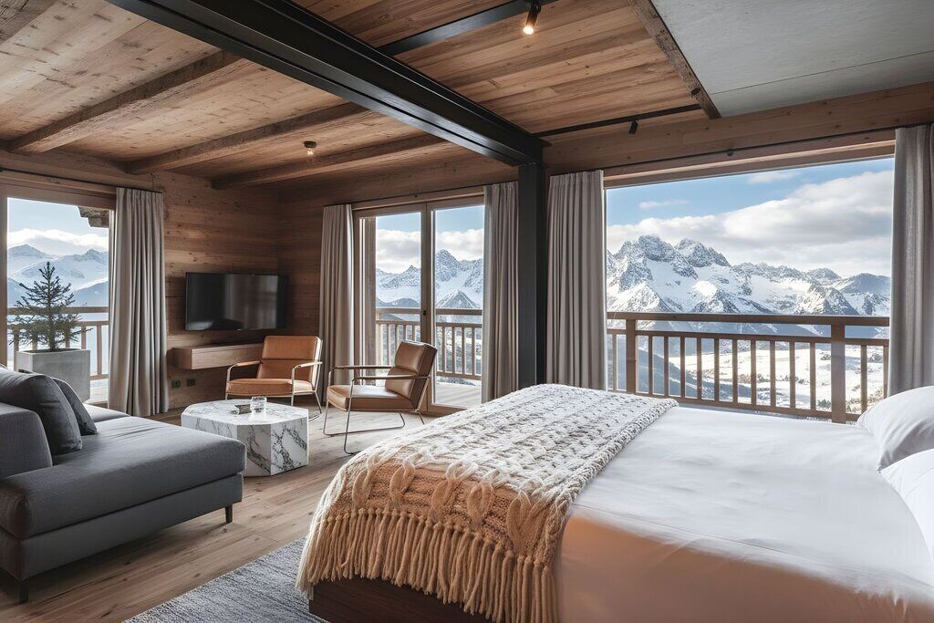 5 Schlafzimmer, Zimmersafe, Bügeleisen/Bügelbrett, WLAN