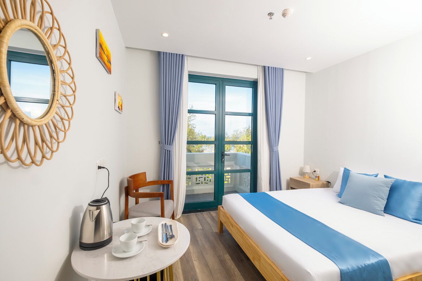 Habitació doble, balcó, vistes al mar