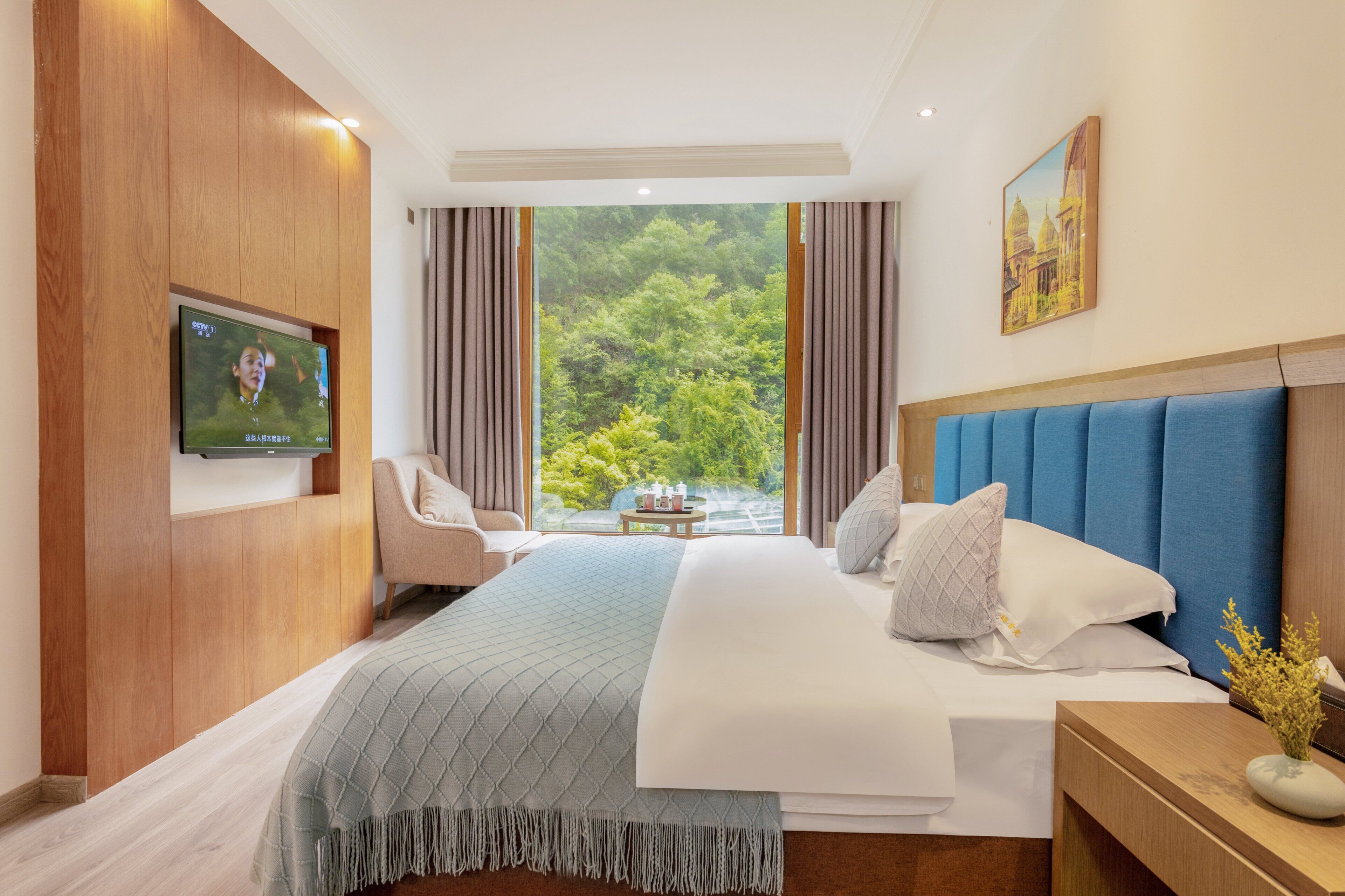 行政開放式套房, 山景