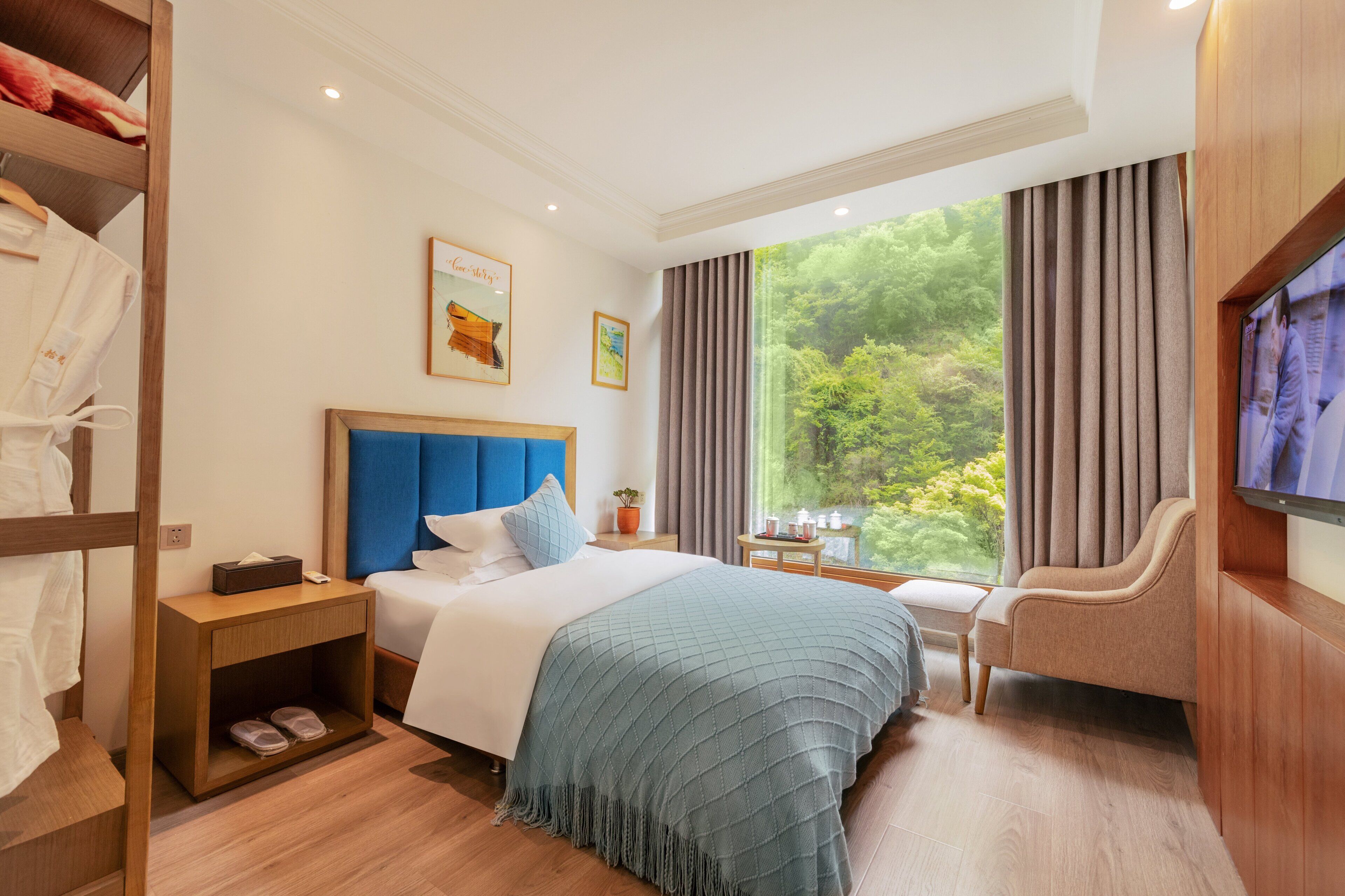 行政開放式套房, 山景