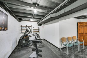 Fitness facility - Steps to Cedar Lake! Group Getaway w/ Game Room (Cedar Lake)