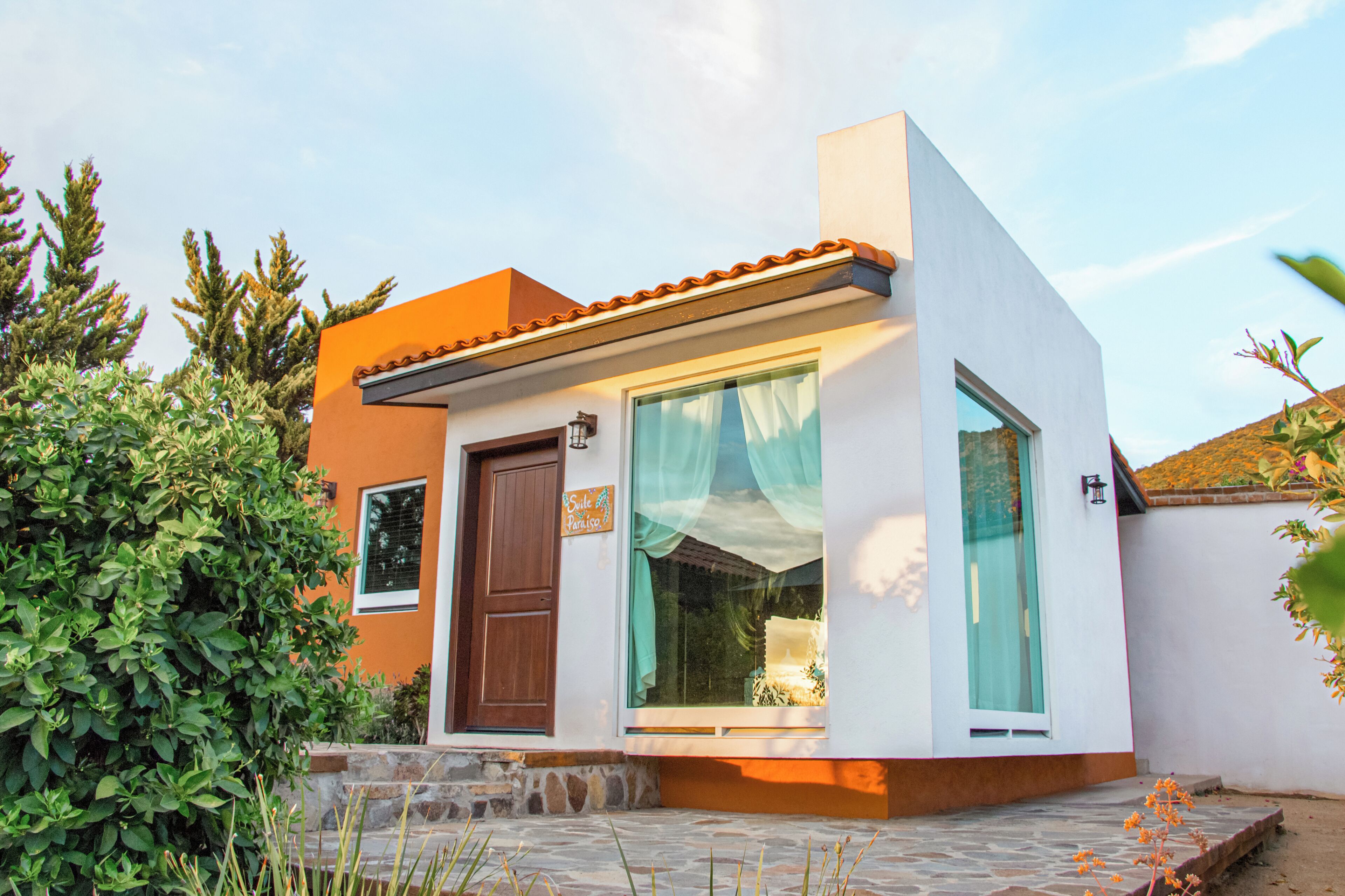 Fachada da propriedade