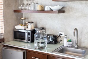 Appartement Standard, vue jardin | Cuisine privée
