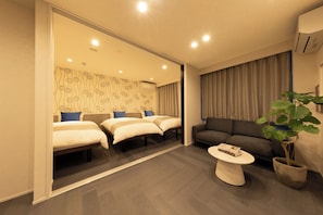 Deluxe Suite | In-room safe, blackout drapes, iron/ironing board, free WiFi - Hotel Kototoi East (Tokyo)