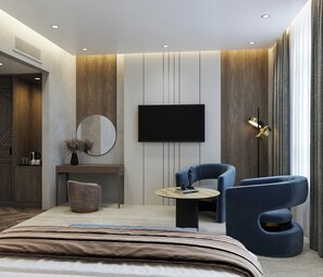 Kahden hengen deluxe-huone (yksi tai kaksi sänkyä)