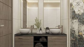 Deluxe Double or Twin Room | Bathroom