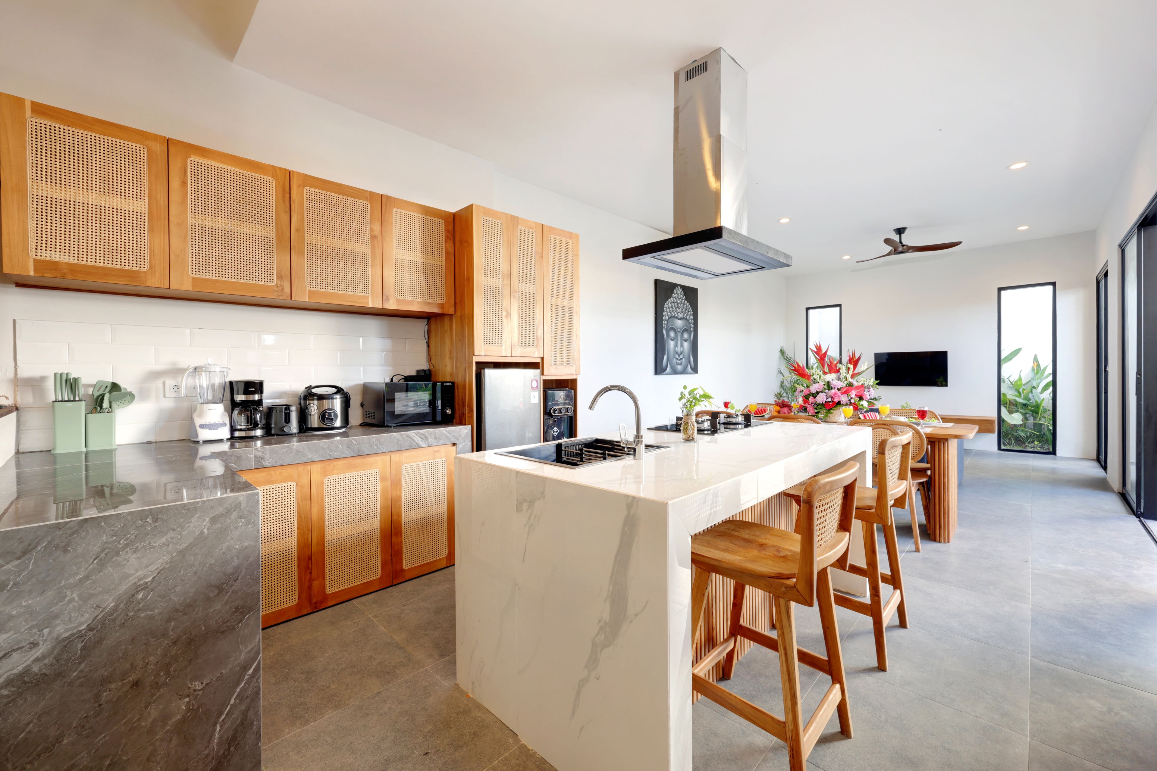 Basic Villa, Ocean View | Private kitchen
