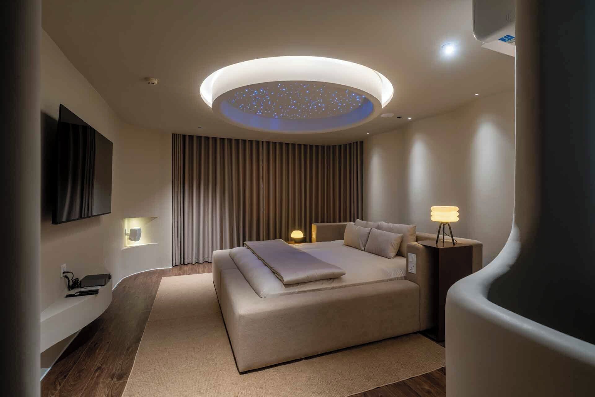 Design Single Room, 1 King Bed, City View