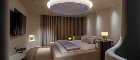 Design-Einzelzimmer, 1Â King-Bett, Stadtblick