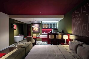 In-room safe, desk, laptop workspace, iron/ironing board - AVA Senses Hotel (Da Nang)