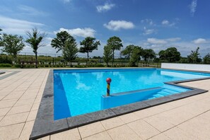 Pool - Cozy Dutch Chalet with Terrace (West-Graftdijk)