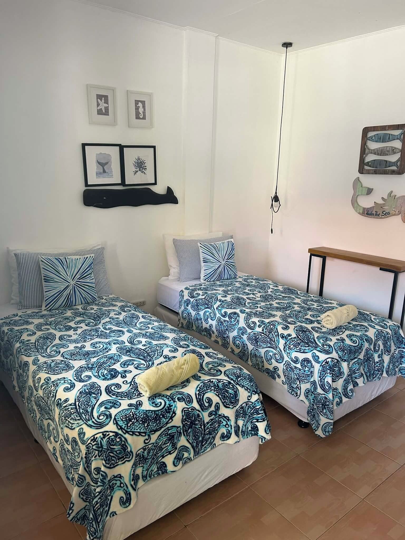 Quarto duplo, para não fumantes, aceita animais de estimação