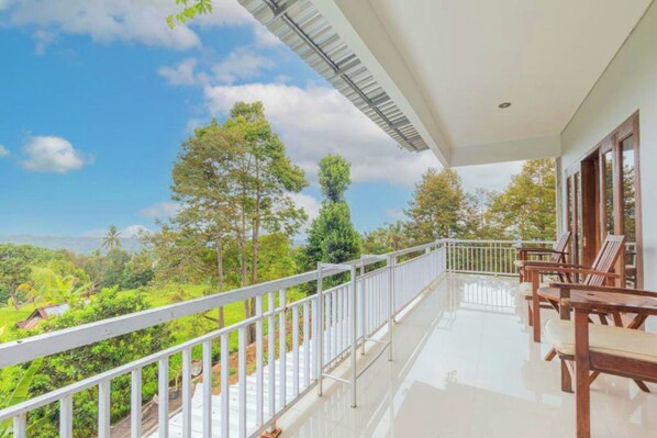 Vue depuis le balcon