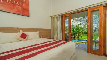 Kamar Deluks, balkon, pemandangan kolam renang