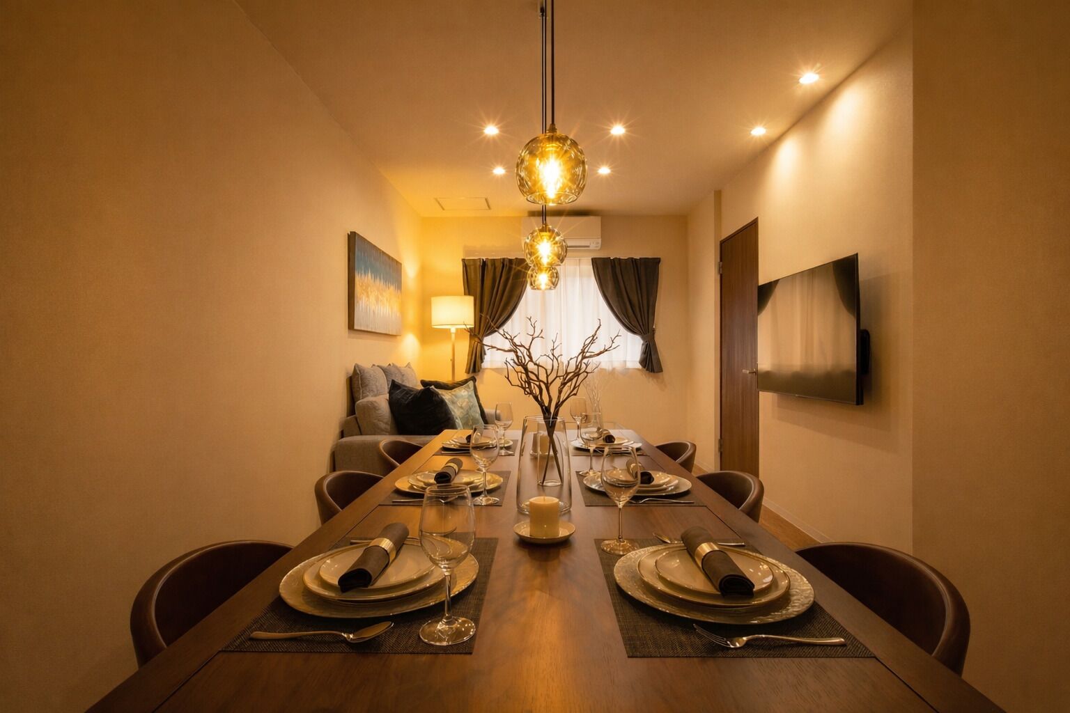 Luxe villa | Dineren in de kamer