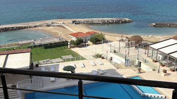 Standard Tek Büyük Yataklı Oda, Balkon, Deniz Manzaralı | Balkon