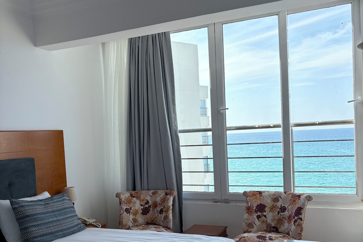 Deluxe Oda, 2 Tek Kişilik Yatak, Deniz Manzaralı | Odada kasa, ücretsiz kablosuz İnternet