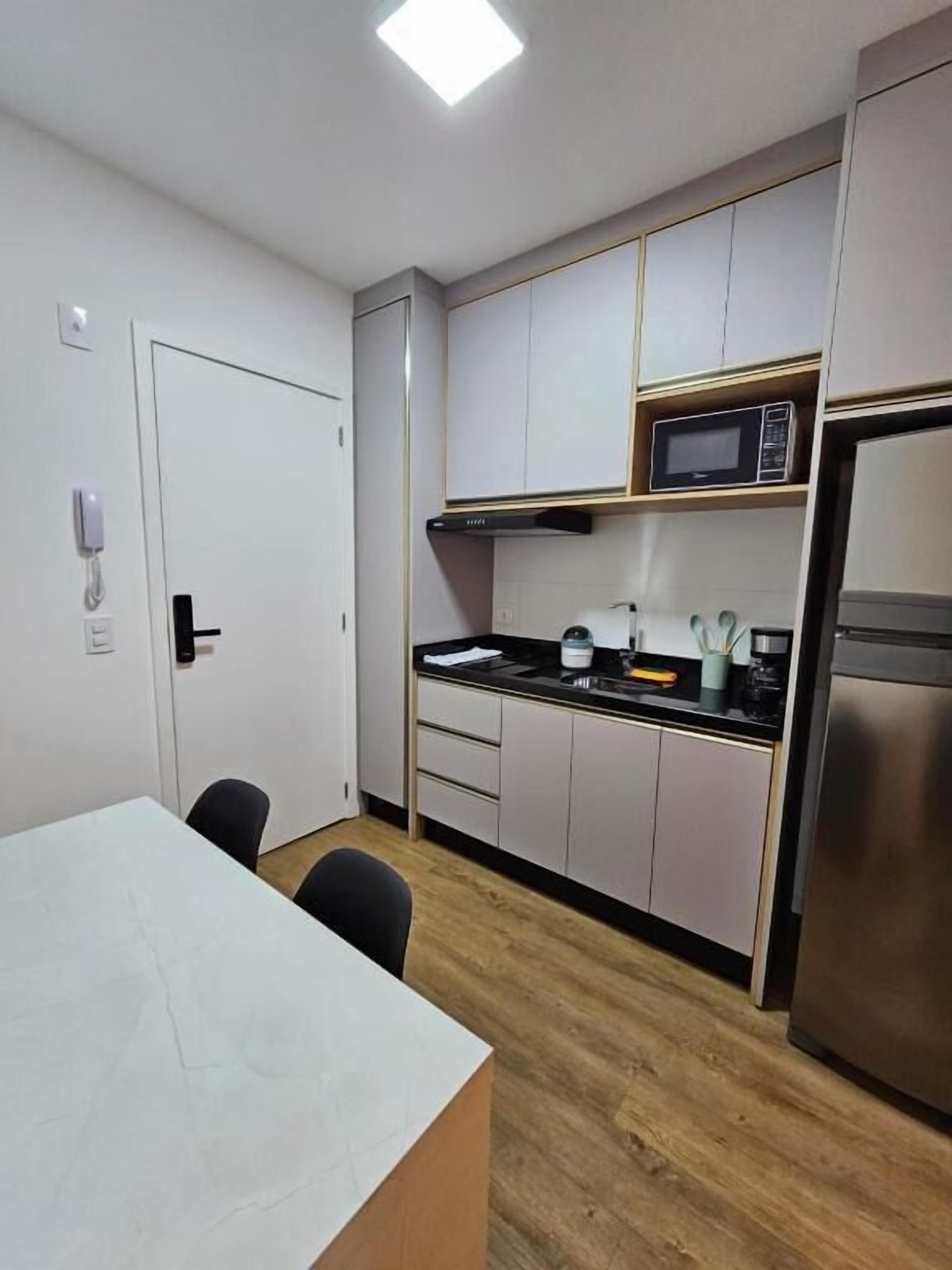 Leilighet – superior, byutsikt | Eget kjøkken