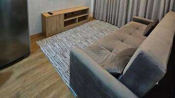 Leilighet – superior, byutsikt | Oppholdsområde