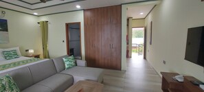 Living area - Balcons Sur Mer Apartments (Praslin Island)