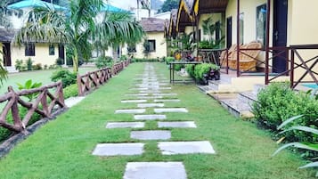 Overnattingsstedets uteområder