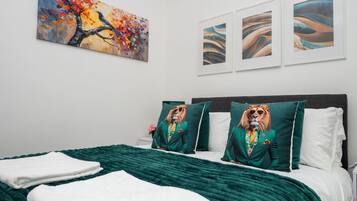 4 bedrooms, Internet, bed sheets