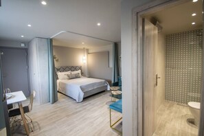 1 bedroom, iron/ironing board, WiFi, bed sheets - Marianthi Seaview Loft by RentalsPro (Nea Moudania)