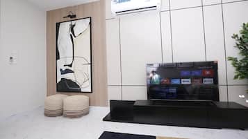 Deluxe-huoneisto, 3 makuuhuonetta, tupakointi kielletty | Sisätilat