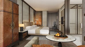 Free minibar items, in-room safe, individually decorated - MGM Shenzhen Prince Bay (Shenzhen)