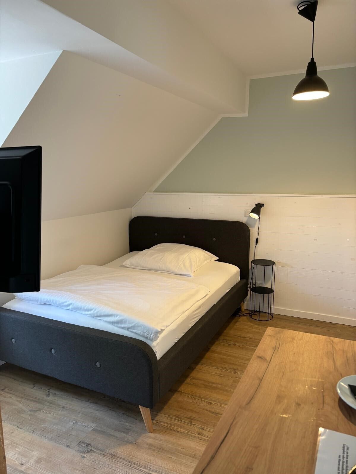 Habitación individual, vista al canal