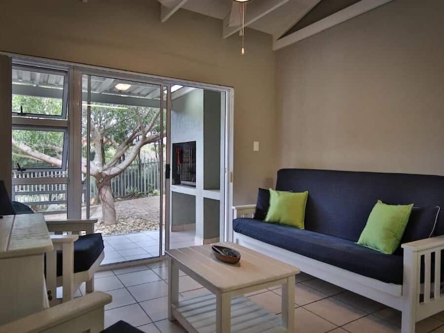 Chaumière, 2 chambres, balcon, vue sur le jardin | Aire de séjour