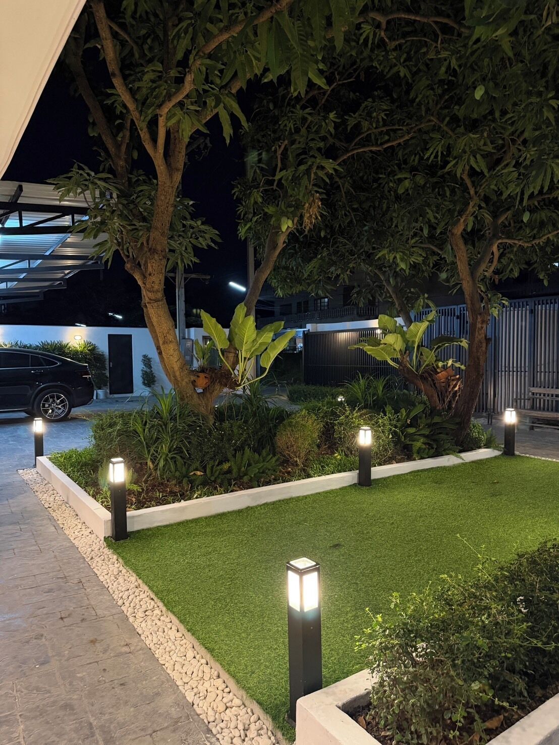 Terrain de l’hébergement 