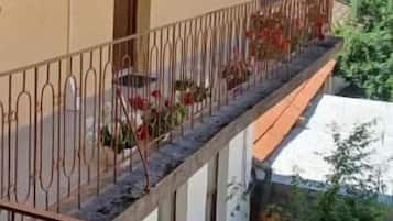 Habitación individual económica, balcón | Jardines del alojamiento