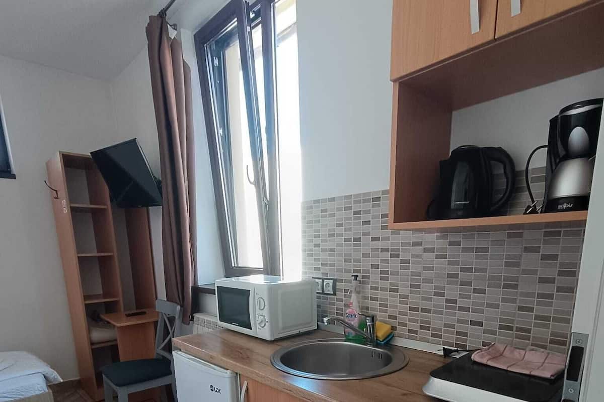 Chambre simple économique, balcon