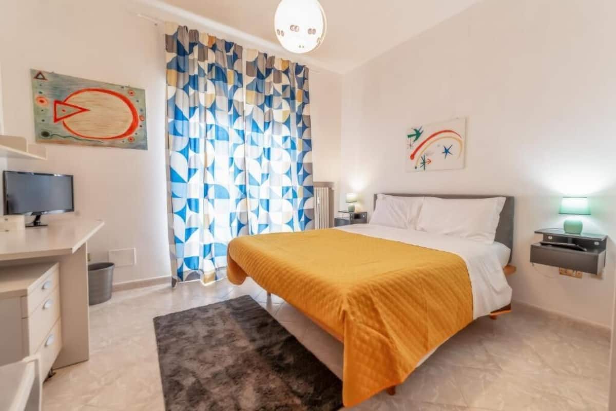 Apartamento, sacada, vista para a cidade