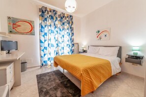 Apartment, Balcony, City View | Desk, soundproofing - Luisa Flat - Metro Basilica San Paolo (Rome)