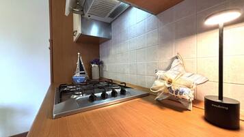 Apartamento, 1 quarto, varanda, vista para o jardim | Parte interna