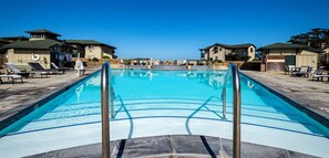 A heated pool - 3X 2BR Condos w/ Pool, Beach Access & Bonfires (Marina)