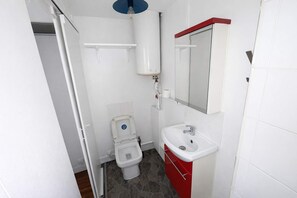 Shower, hair dryer, towels, shampoo - Studio Charmant Paris 15eme Proche Metro (Paris)
