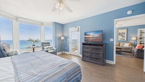 2 bedrooms, free WiFi, bed sheets, wheelchair access - Blue Horizon 731-Gulf Views-Sleeps 10 (Panama City Beach)