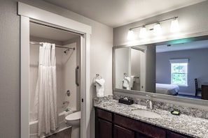 Hair dryer, towels