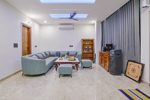Deluxe Villa, Patio, Garden View | Interior - ELIVAAS Amaltas 4BHK Hideaway With Pool (Sohna)